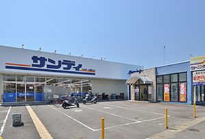 サンディー大津際川店　徒歩10～11分